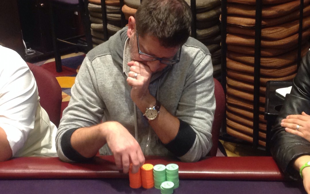 Ron West Eliminated in 7th Place ($4,750)