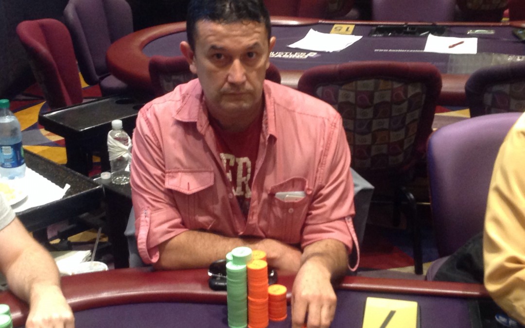Gustavo Flores Eliminated in 4th Place ($8,350)