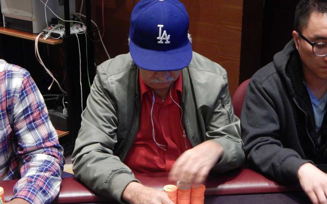 Cesar Osnaya Eliminated in 8th Place ($4,200)