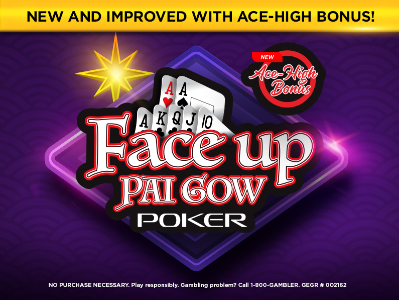 Face Up Pai Gow Poker