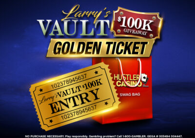 Larry’s Vault Golden Ticket