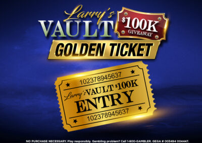 Larry’s Vault Golden Ticket