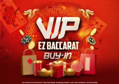 VIP EZ Baccarat Buy-In