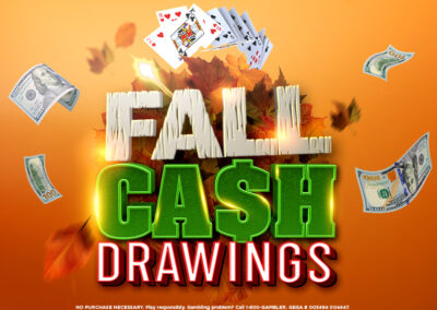 Fall Cash Drawings