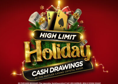High Limit Holiday Cash Drawings