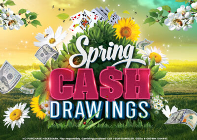 Spring Cash Drawings