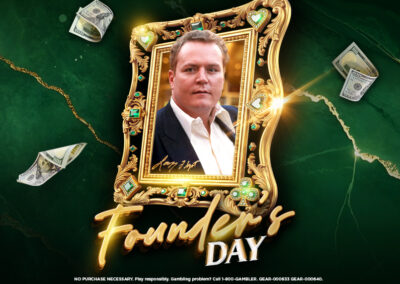 $55,000 Founder’s Day Cash Drawings